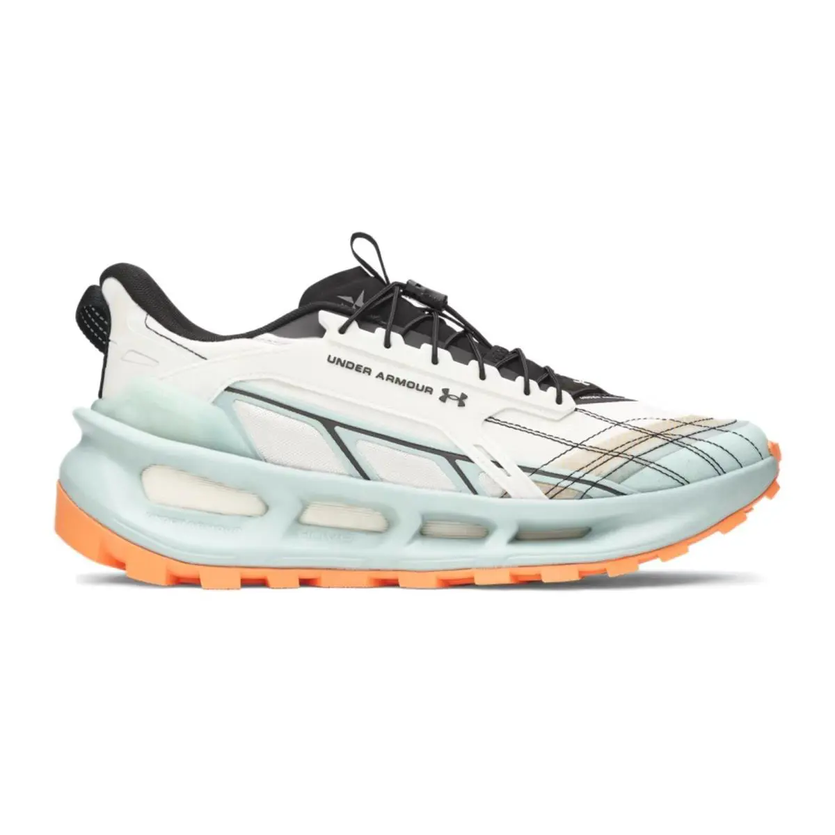 Under Armour shoes - Under Armour EXPLOR Trail - EXPLOR Trail - White, Manufacturer: Summit White / Enamel Blue / Apollo Orange - 111 19