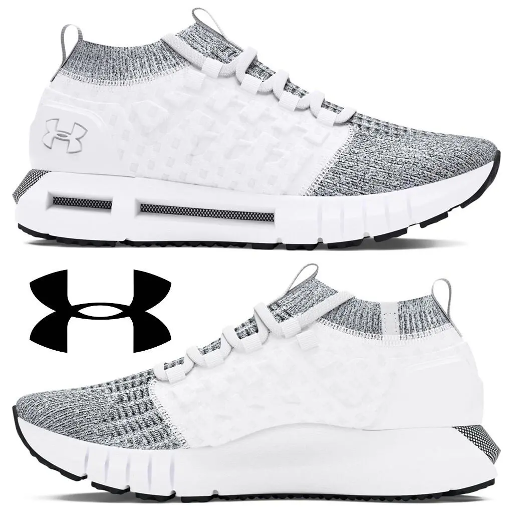 Under Armour Hovr Phantom 1 Men`s Shoes Running Walking Sport Casual Sneakers 11 - White, Manufacturer: White White Black