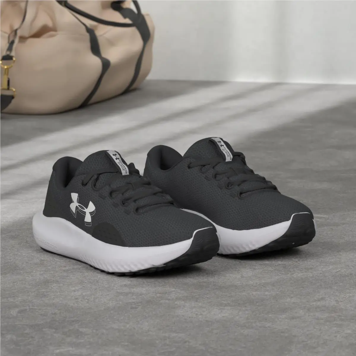 Under Armour shoes - BLACK/ANTHRACITE/WHITE 4