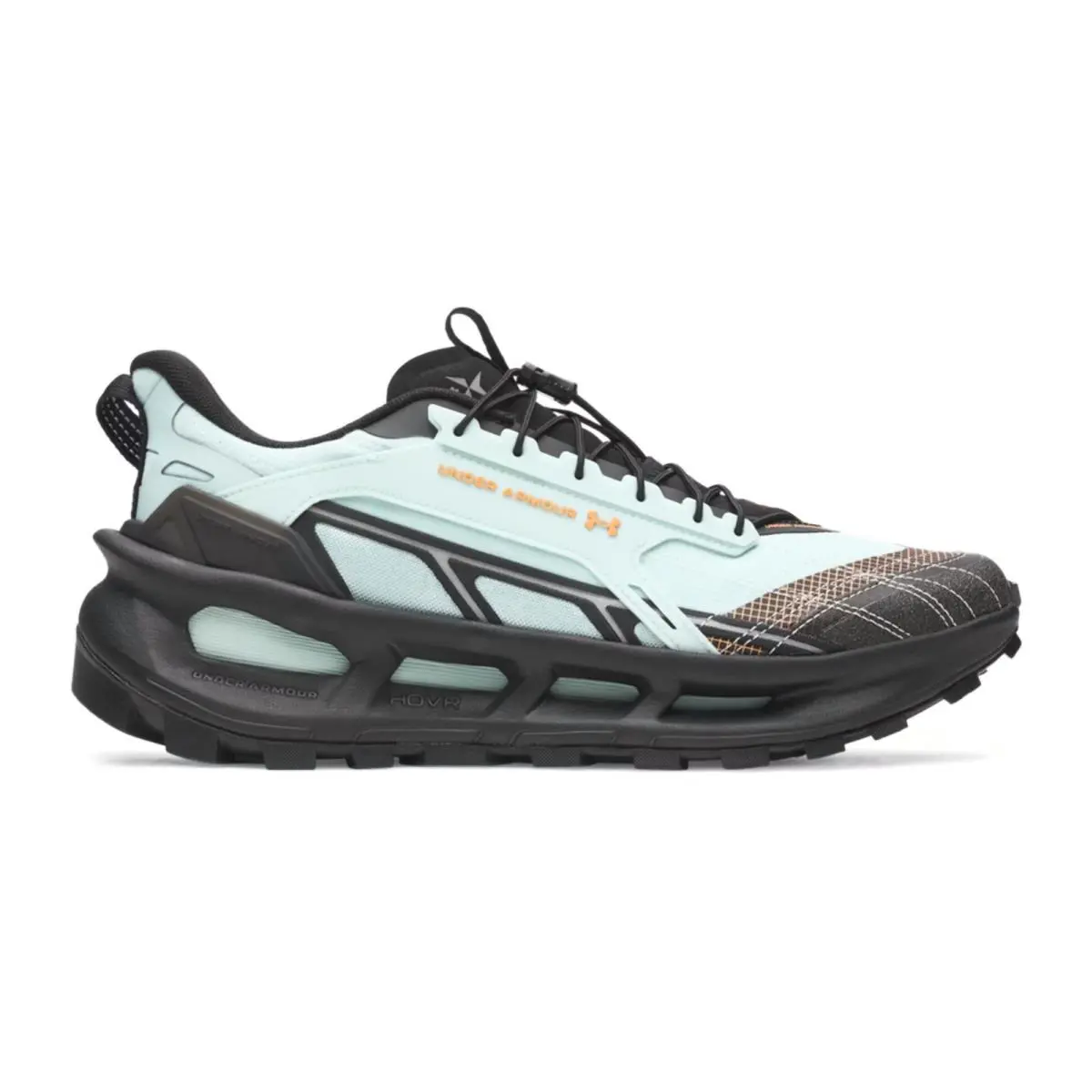 Under Armour shoes - Under Armour EXPLOR Trail - EXPLOR Trail - Blue, Manufacturer: Enamel Blue / Black / Apollo Orange - 477 7