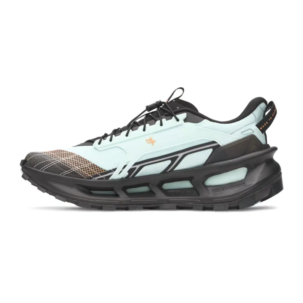 Under Armour shoes - Under Armour EXPLOR Trail - EXPLOR Trail - Blue, Manufacturer: Enamel Blue / Black / Apollo Orange - 477 24