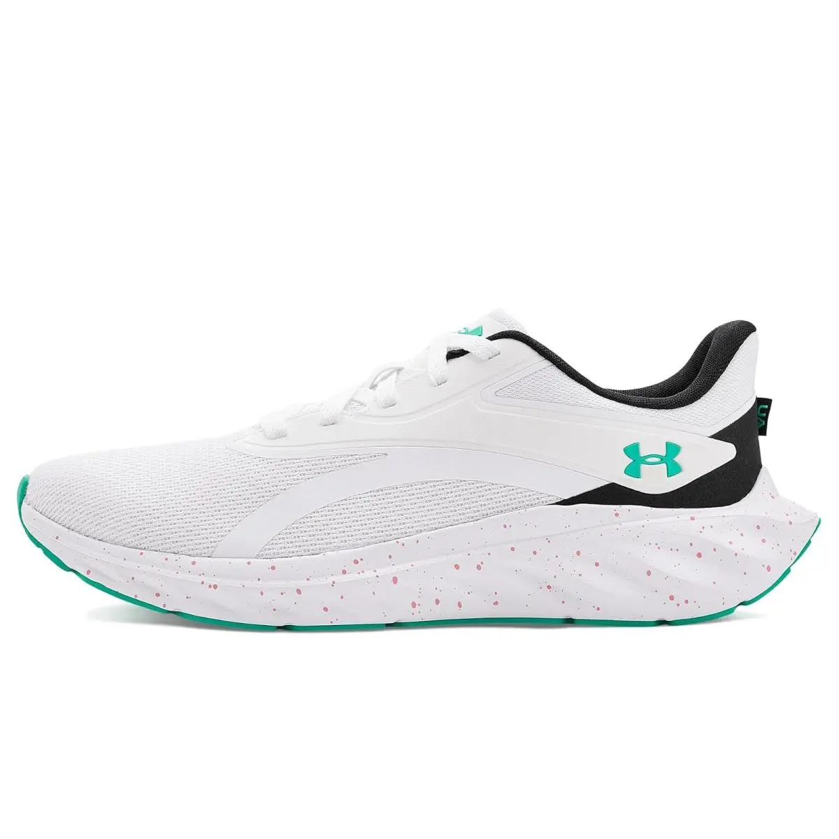 Under Armour shoes - Steel/Titan Gray/Lumos Lime 16