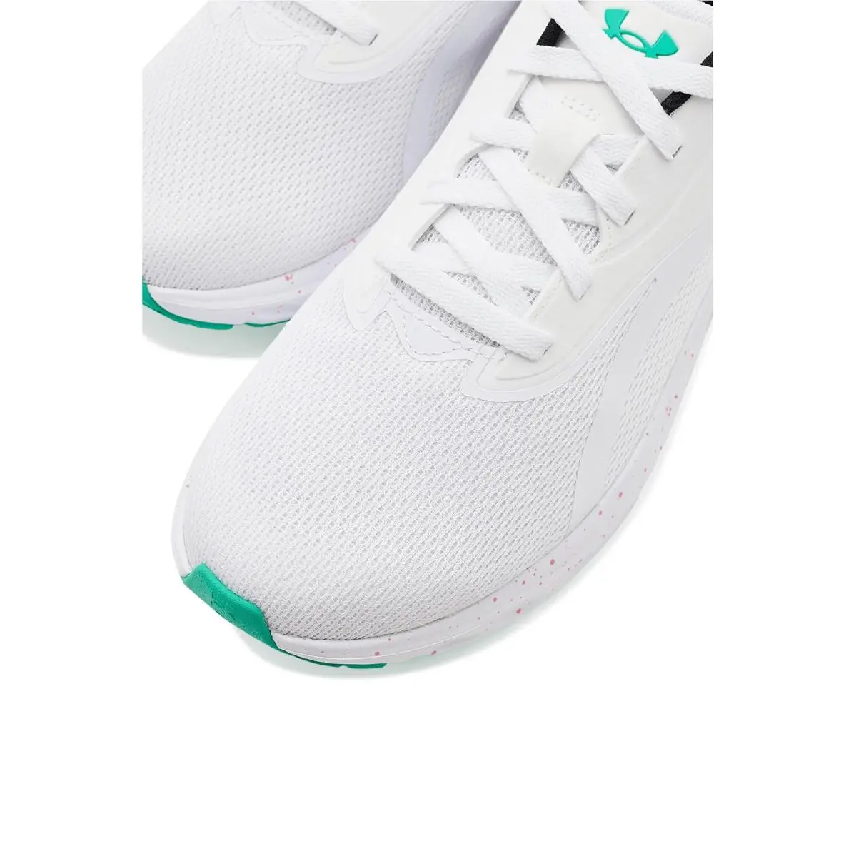 Under Armour shoes - Steel/Titan Gray/Lumos Lime 18