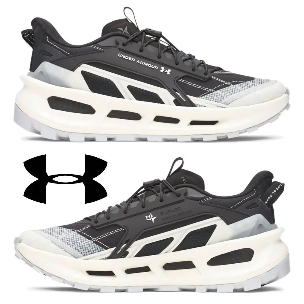 Under Armour shoes - Under Armour EXPLOR Trail - EXPLOR Trail - Black, Manufacturer: Summit White / Black / Mod Gray - 110 11