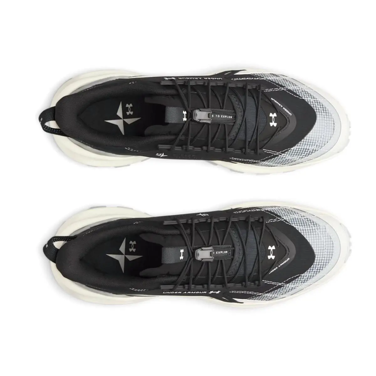 Under Armour shoes - Under Armour EXPLOR Trail - EXPLOR Trail - Black, Manufacturer: Summit White / Black / Mod Gray - 110 22