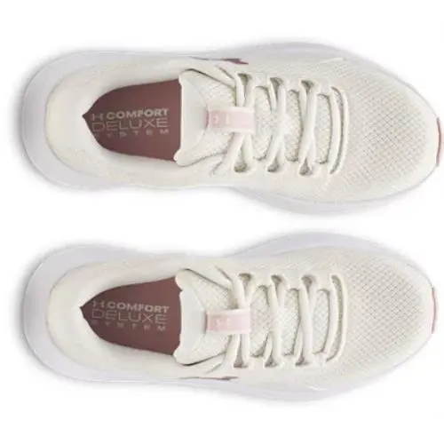 Under Armour shoes - SUMMIT WHITE/TOURMALINE PINK/METALLIC TOURMALINE PINK 6
