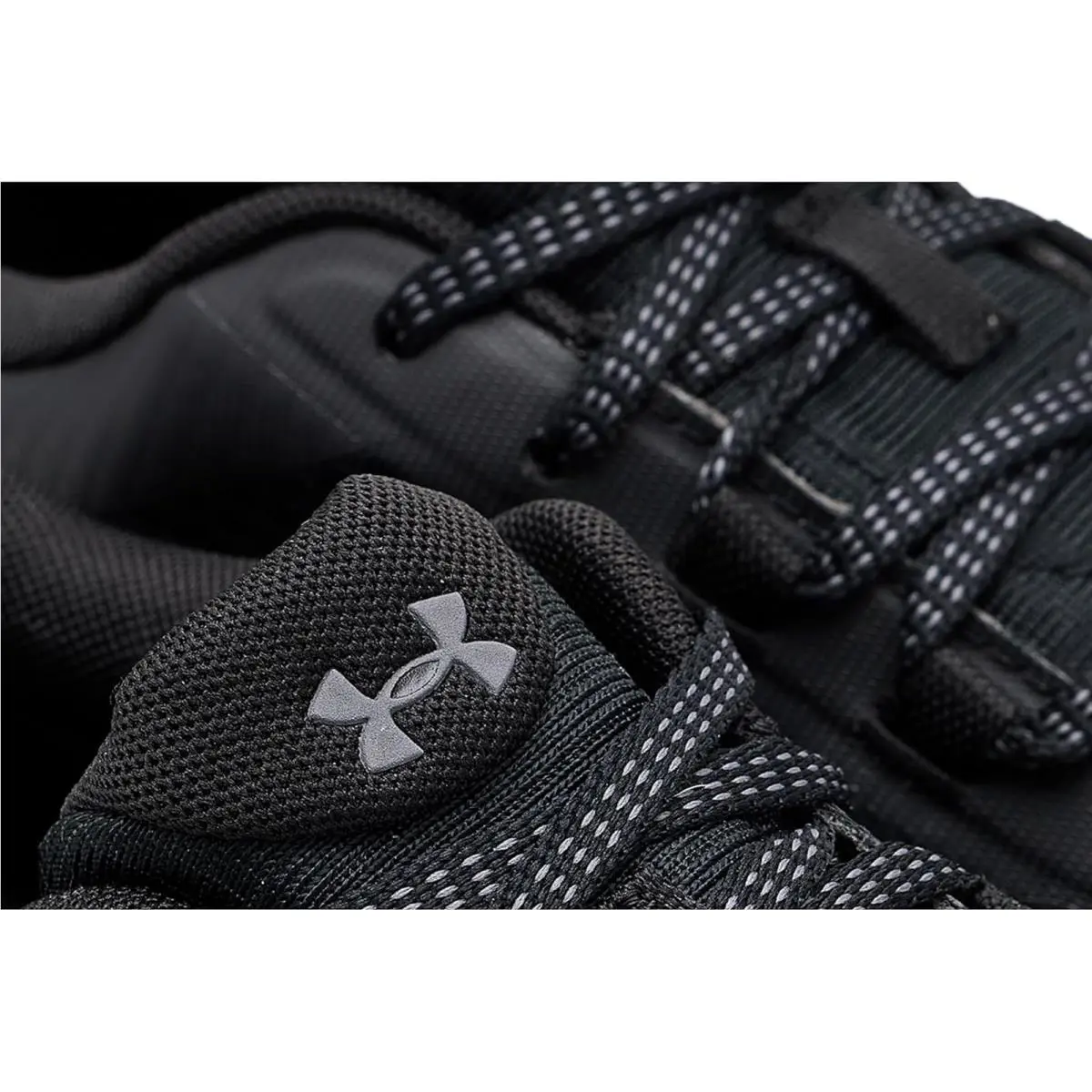 Under Armour shoes - Black/Castlerock/White 4