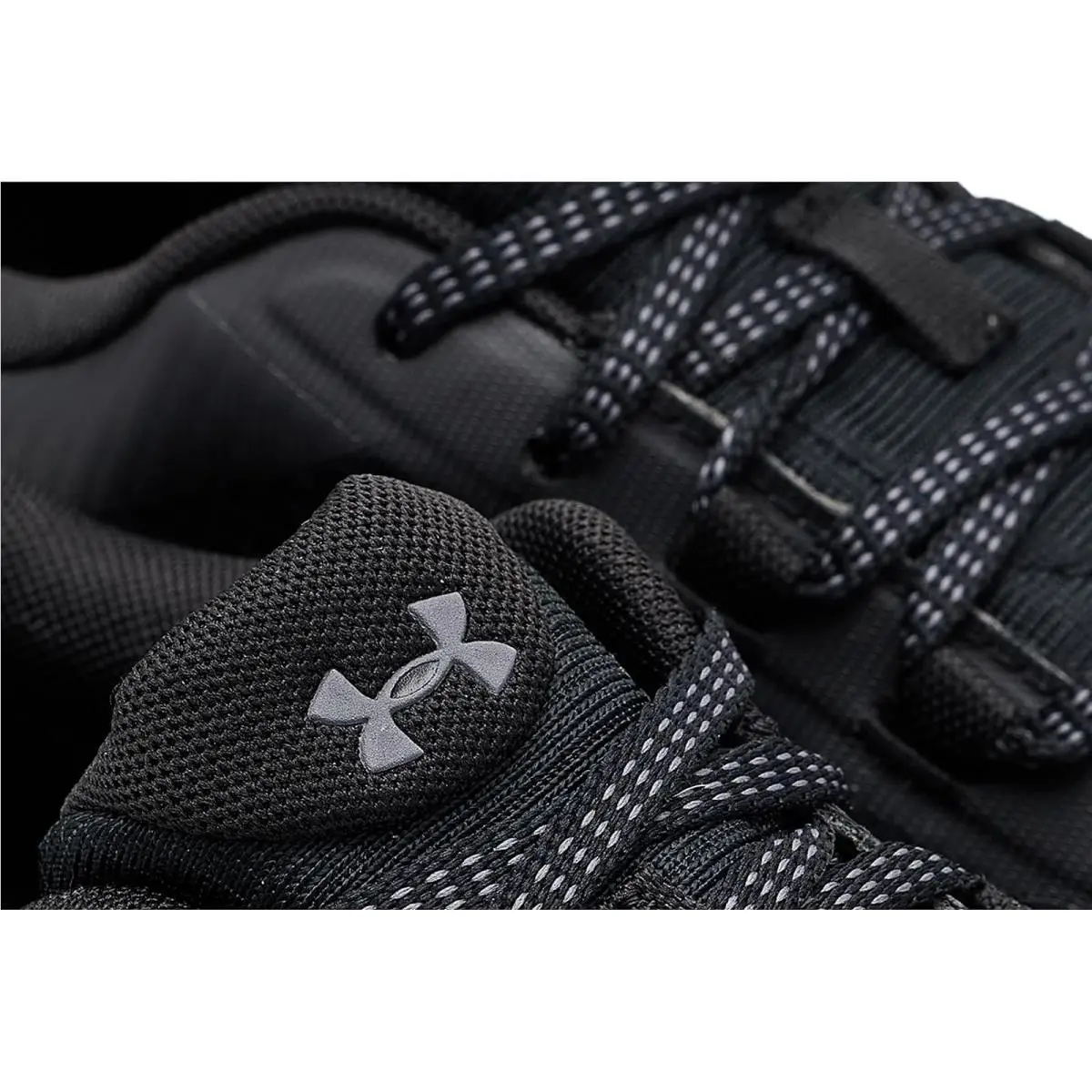 Under Armour shoes - Black/Castlerock/White 12