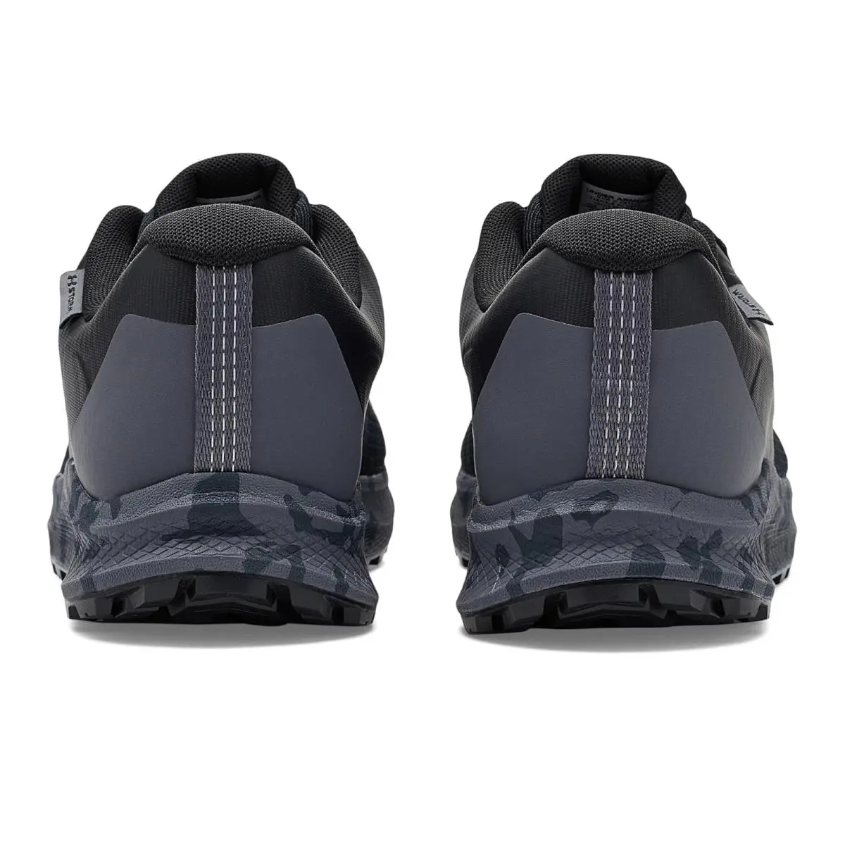 Under Armour shoes - Black/Castlerock/White 12
