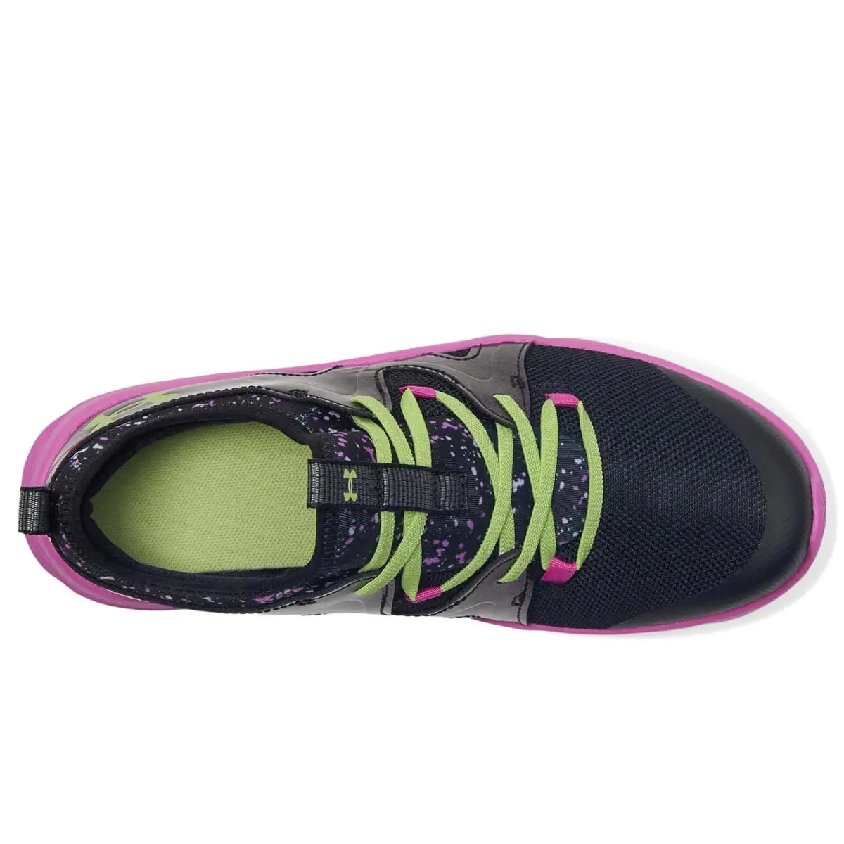 Under Armour shoes - Black/Vivid Magenta/Morph Green 0