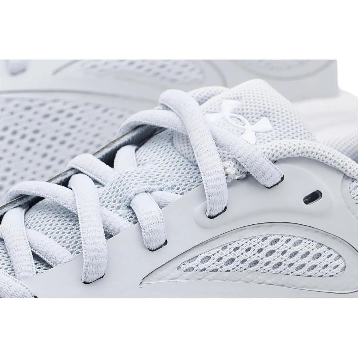 Under Armour shoes - Halo Gray/Halo Gray/White 4