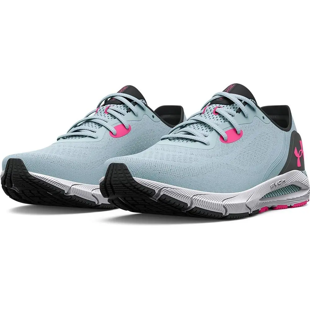 Under Armour 3024906 Women`s UA Hovr Sonic 5 Running Shoes Breaker Blue SZ 9.5 - Blue