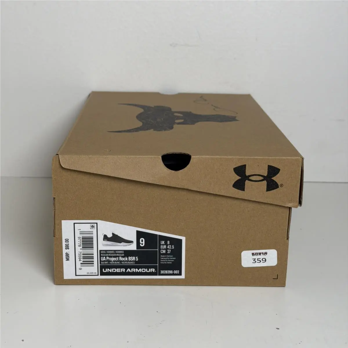 Under Armour shoes - Under Armour Project Rock BSR 5 - 3028296-002 - Black 7