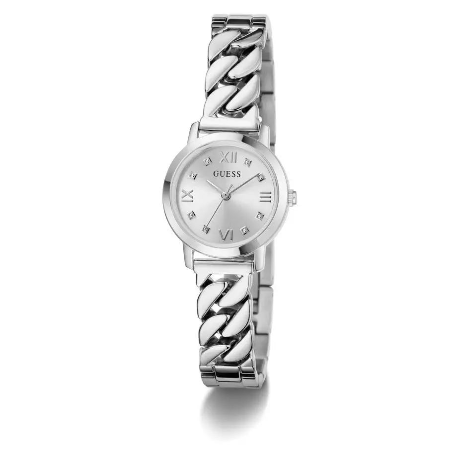Guess Petite Chain Silver Tone Ladies Watch GW0867L1
