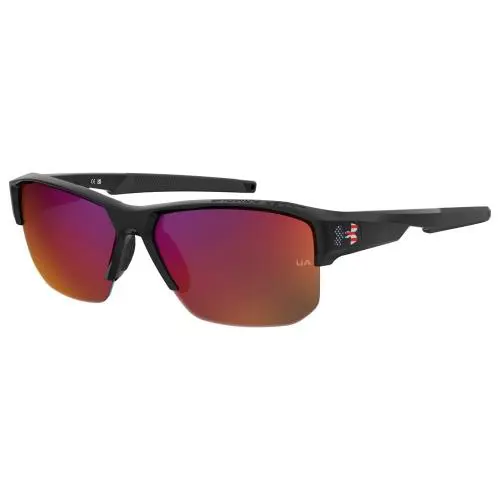 Under Armour Uafanaticaltl/g Sunglasses Sun Glasses Black Red Oitmi Ne - Frame: BLACK RED, Lens: MI GREY INFRARED, Code: OITMI