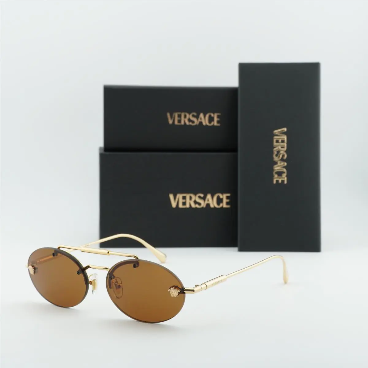 Versace VE2295 1002/73 Gold/brown 56-16-145 Sunglasses