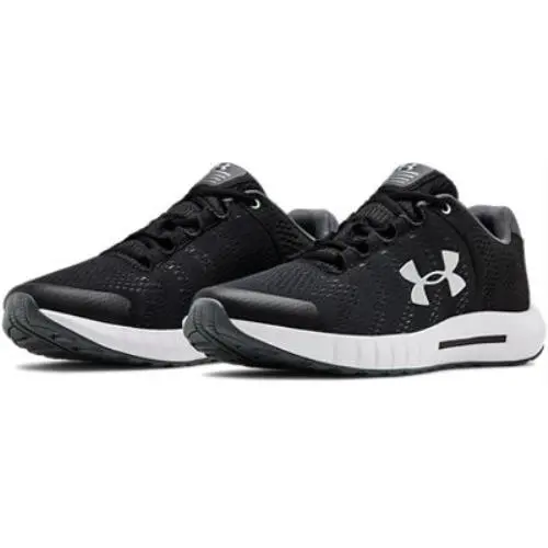 Under Armour shoes - 041468160219 - 041468160219 - BLACK-WHITE-METALLIC SILVER (UPC: 192811208215) 2
