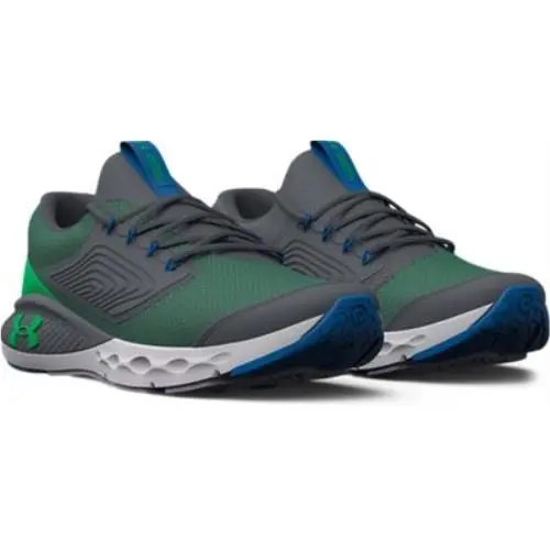 Under Armour shoes - 041468160219 - 041468160219 - Pitch Gray-White-GREEN (UPC: 195253940804) 2