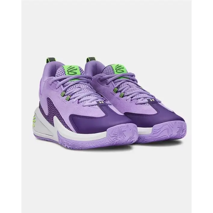 Under Armour UA Steph Curry 3Z 25 Sde Men`s Size 13 Violet Purple Basketball Sneakers 6000750