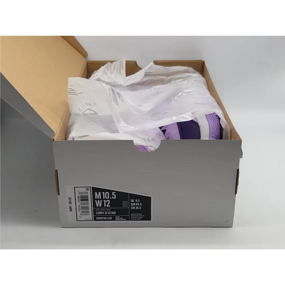 Under Armour shoes - Under Armour Curry 3Z 25 SDE - 6000750-538 - Purple 8