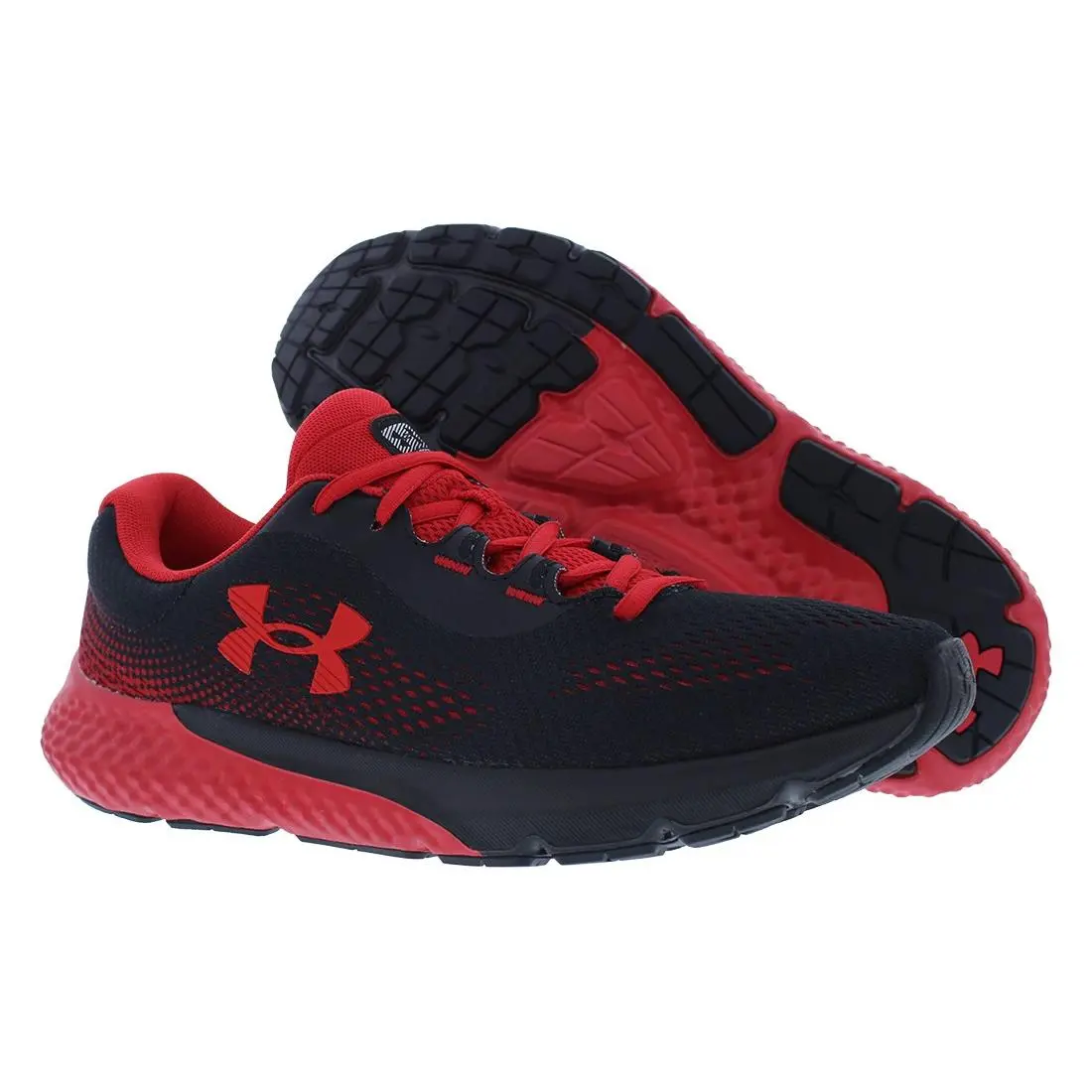 Size 13- Under Armour Rogue 4 Black Red