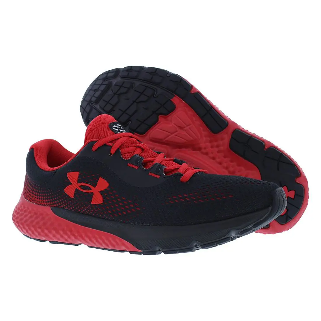 Under Armour Charged Rogue 4 Mens Shoes Size 11.5 Color: Black/red - Black, Main: Black