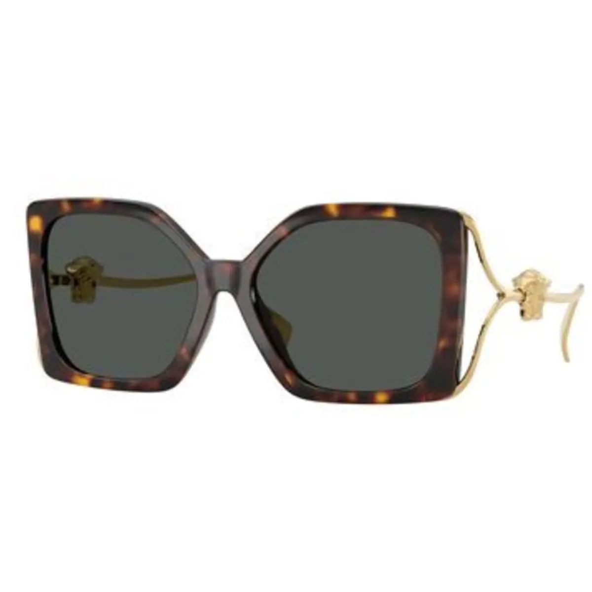 Versace VE 4502 U Havana Dark Grey Policarbonate Standard 108/87 Sunglasses
