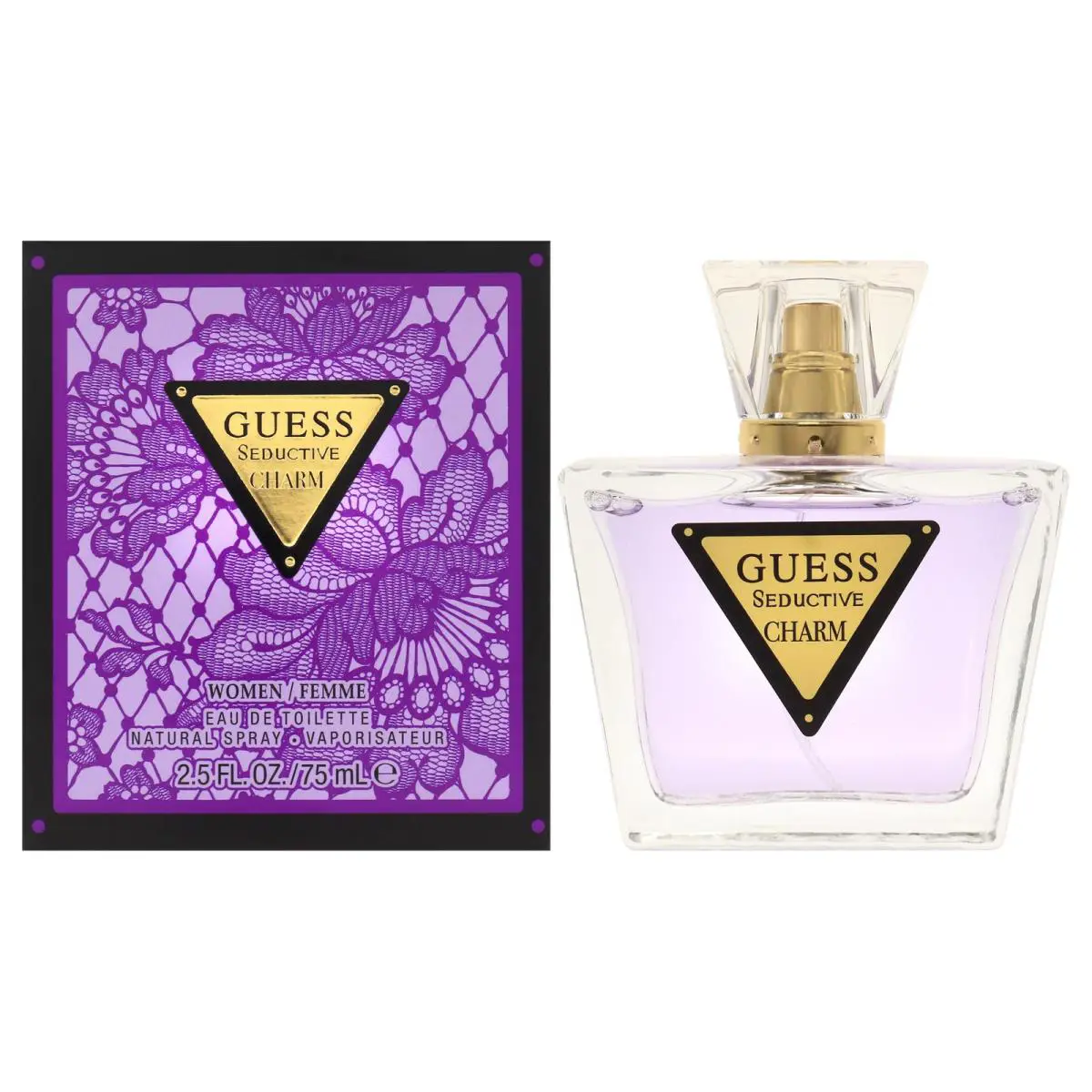 2 Pack Guess Seductive Charm by Guess For Women - 2.5 oz Edt Spray