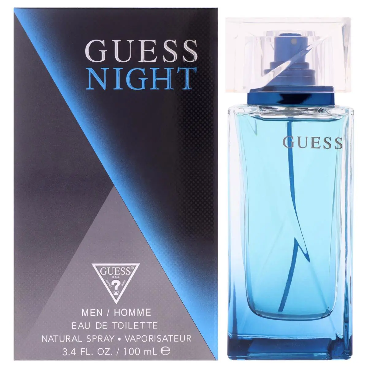 2 Pack Guess Night by Guess For Men - 3.4 oz Edt Spray