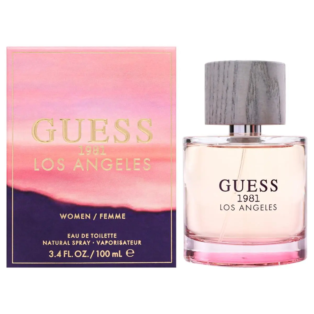 2 Pack Guess 1981 Los Angeles by Guess For Women - 3.4 oz Edt Spray