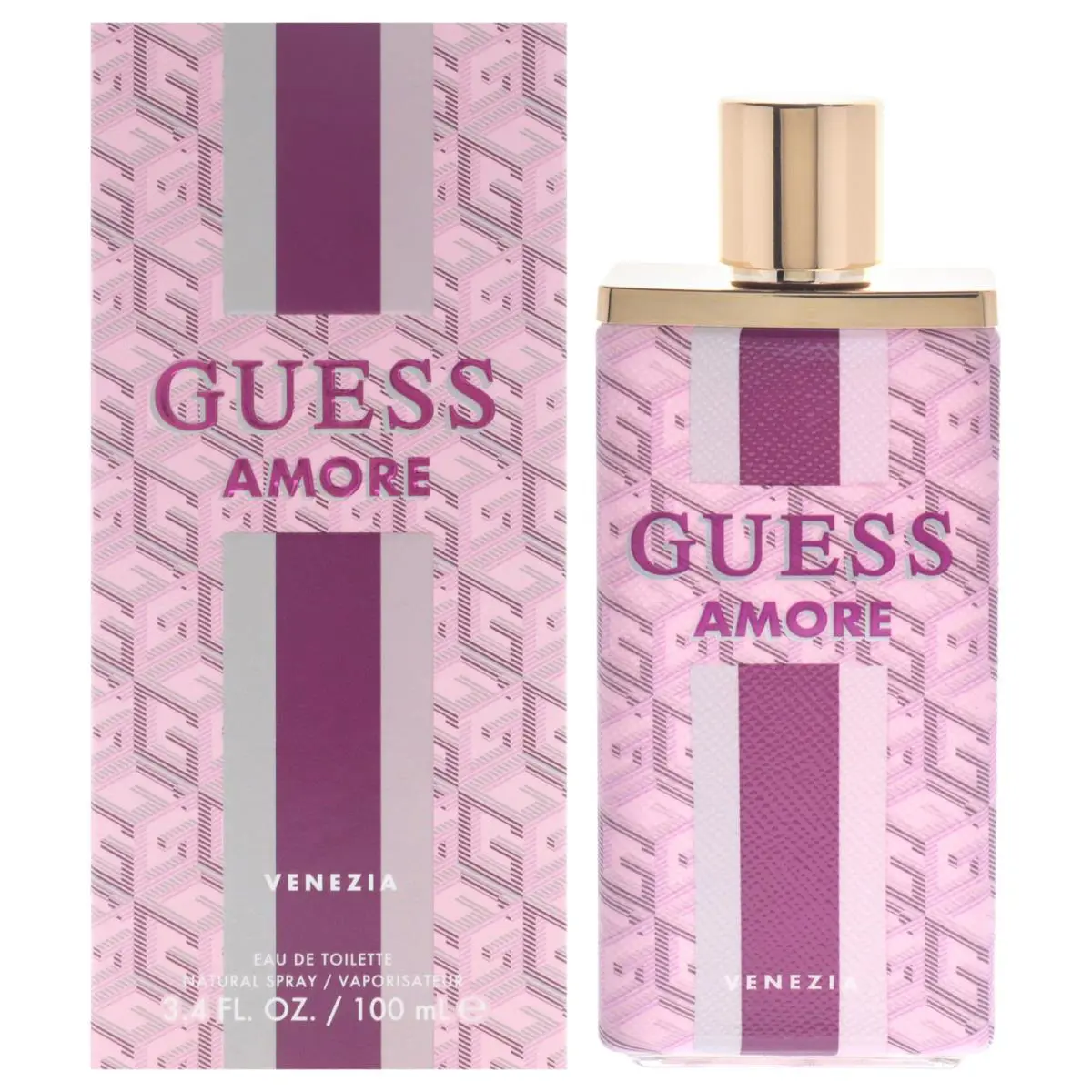 2 Pack Amore Venezia by Guess For Unisex - 3.4 oz Edt Spray