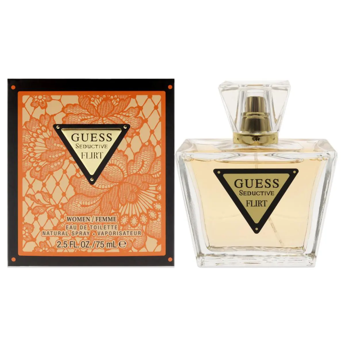 2 Pack Guess Seductive Flirt by Guess For Women - 2.5 oz Edt Spray