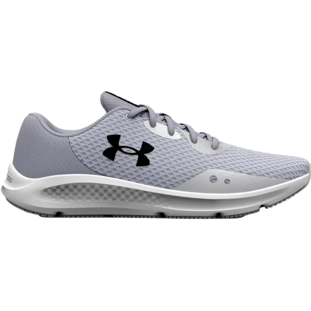 Under Armour Charged Pursuit 3 Grey / Grey 3024889-101 Women`s Size 8 Medium - Multicolor