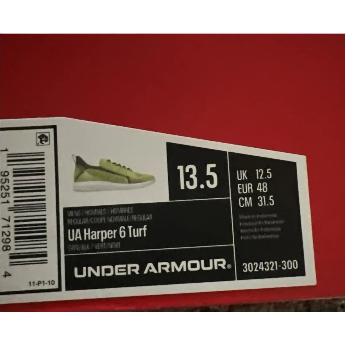 Under Armour shoes - Under Armour Harper 6 - Harper - 3024321-300 - Multicolor 4