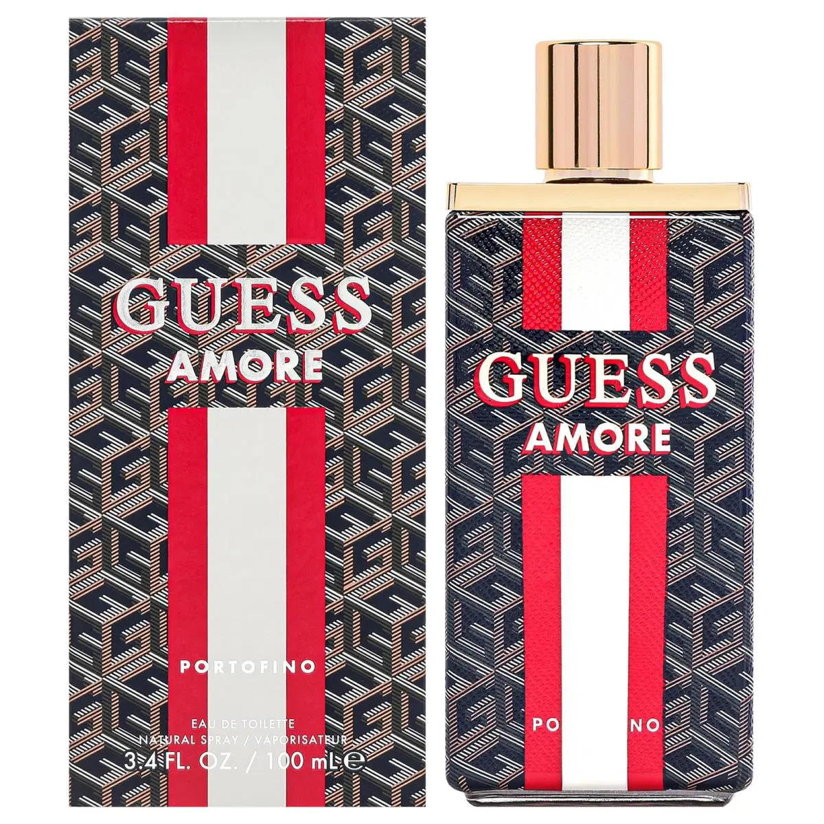 2 Pack Amore Portofino by Guess For Unisex - 3.4 oz Edt Spray