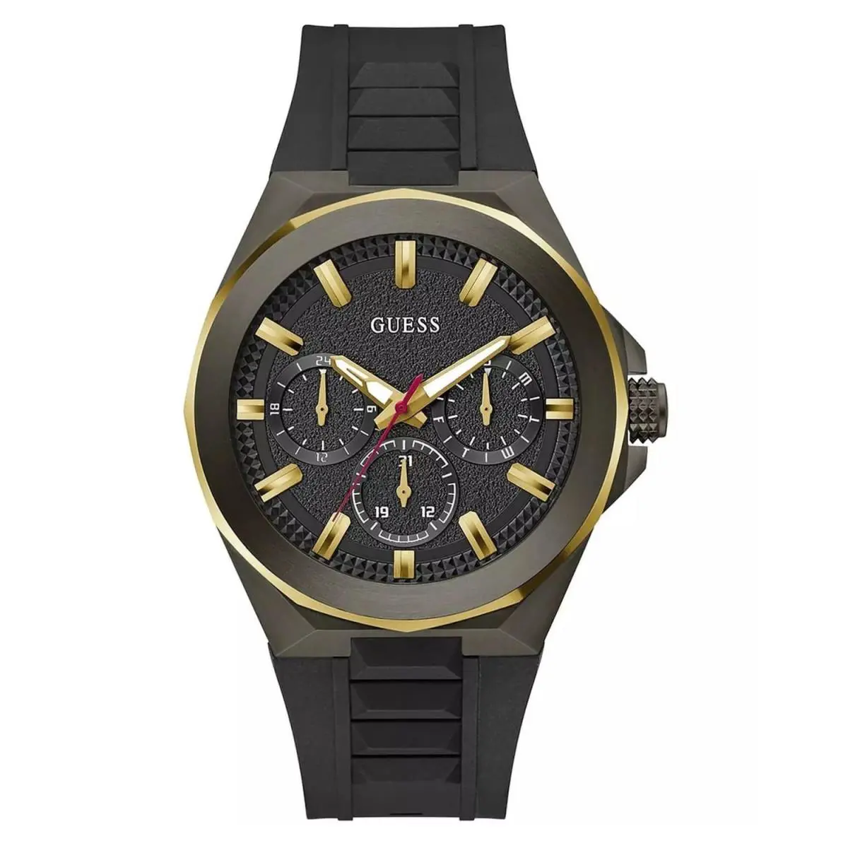 Guess Men`s Dashboard Black Dial Watch - GW0799G1