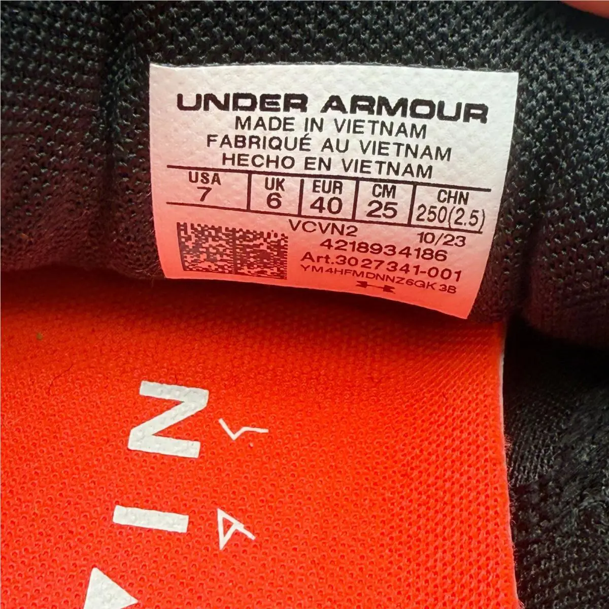 Under Armour shoes - Black (UPC: 196884999742) 10