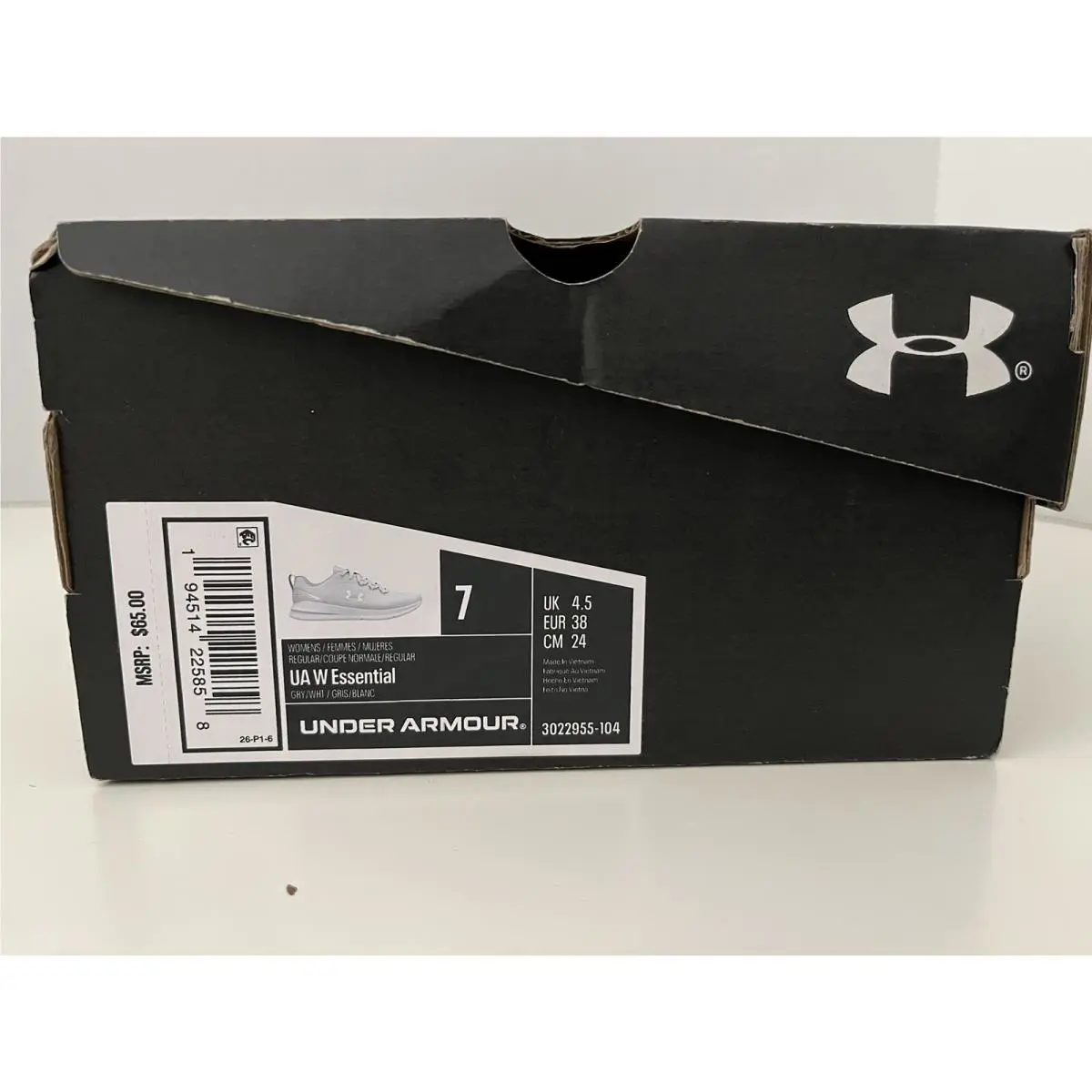 Under Armour shoes - Essential - Essential - 3022955-104 - Gray 4