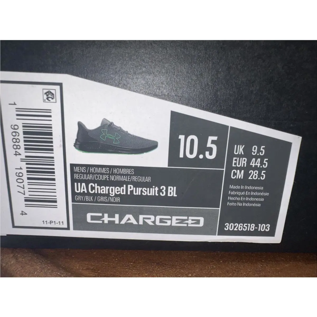 Under Armour shoes - Under Armour Charged Pursuit 3bl - Multicolor 5