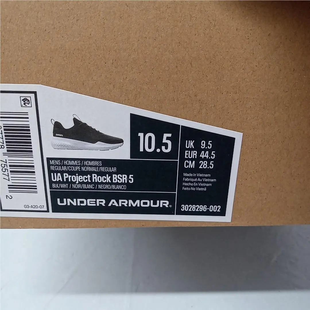 Under Armour shoes - Under Armour Project Rock BSR 5 - 3028296 - Black 7