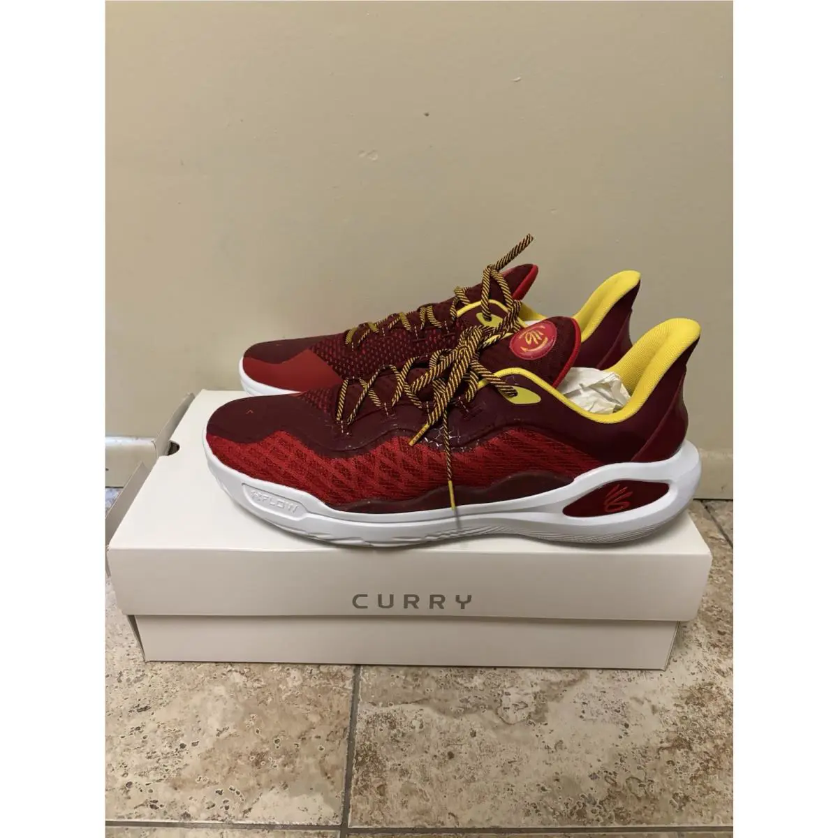 Under Armour shoes - Under Armour Curry Flow - Curry Flow - Red 0