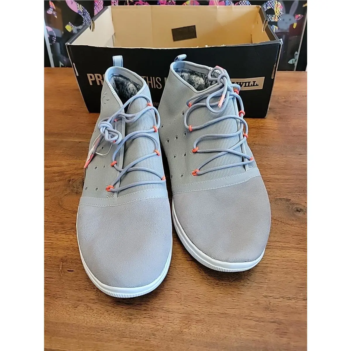 Under Armour shoes - Under Armour Charged 24/7 - Charged - 1298063 035 - Gray White (UPC: 190510800020) 0