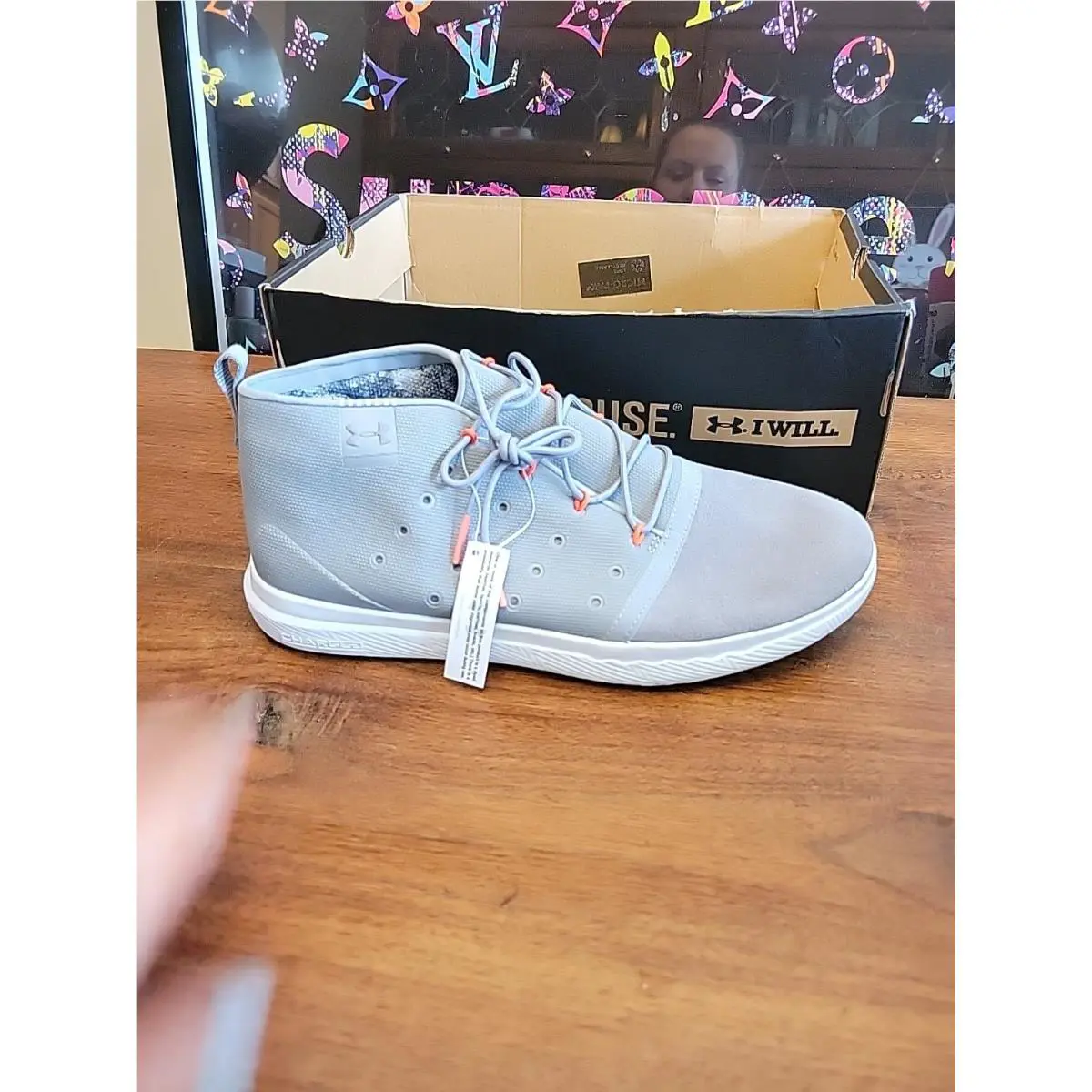 Under Armour shoes - Under Armour Charged 24/7 - Charged - 1298063 035 - Gray White (UPC: 190510800020) 6