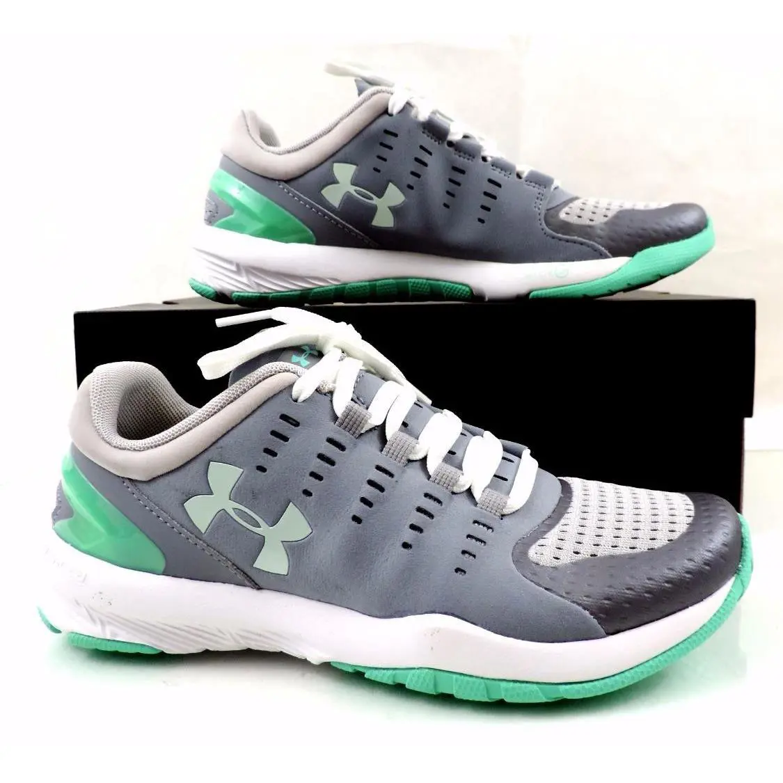 Under Armour shoes - Under Armour Charged Stunner - Charged Stunner - 1266379 036 - Gray (UPC: 889362356105) 4