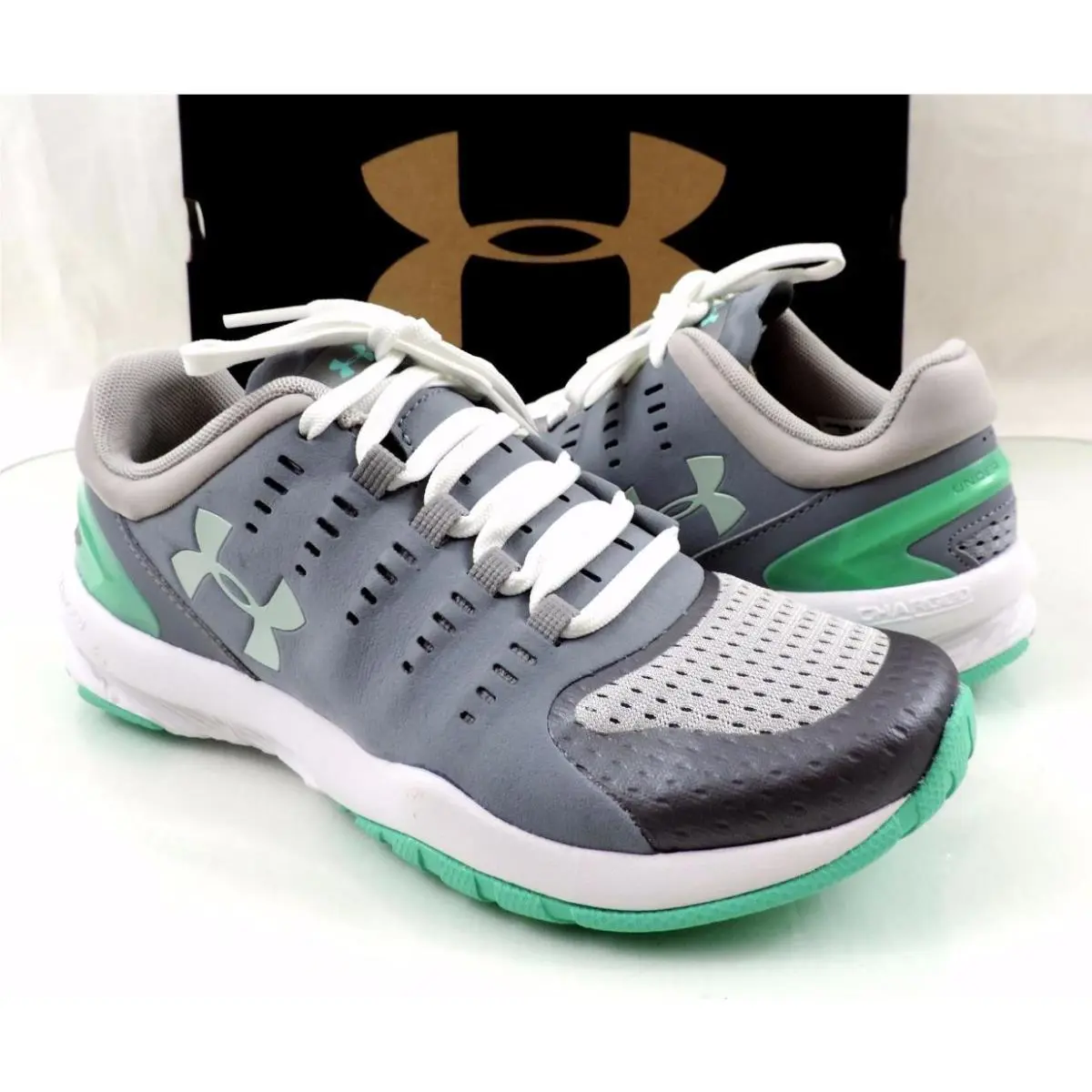 Under Armour shoes - Under Armour Charged Stunner - Charged Stunner - 1266379 036 - Gray (UPC: 889362356105) 0