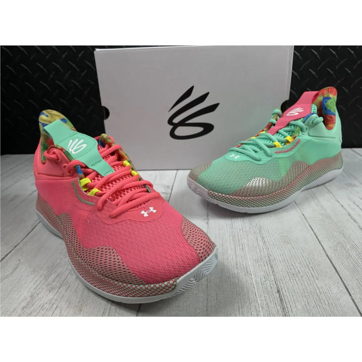 Under Armour shoes - Under armour Curry 2 - Curry - 3025636-001 - Multicolor (UPC: 0196039714916) 0