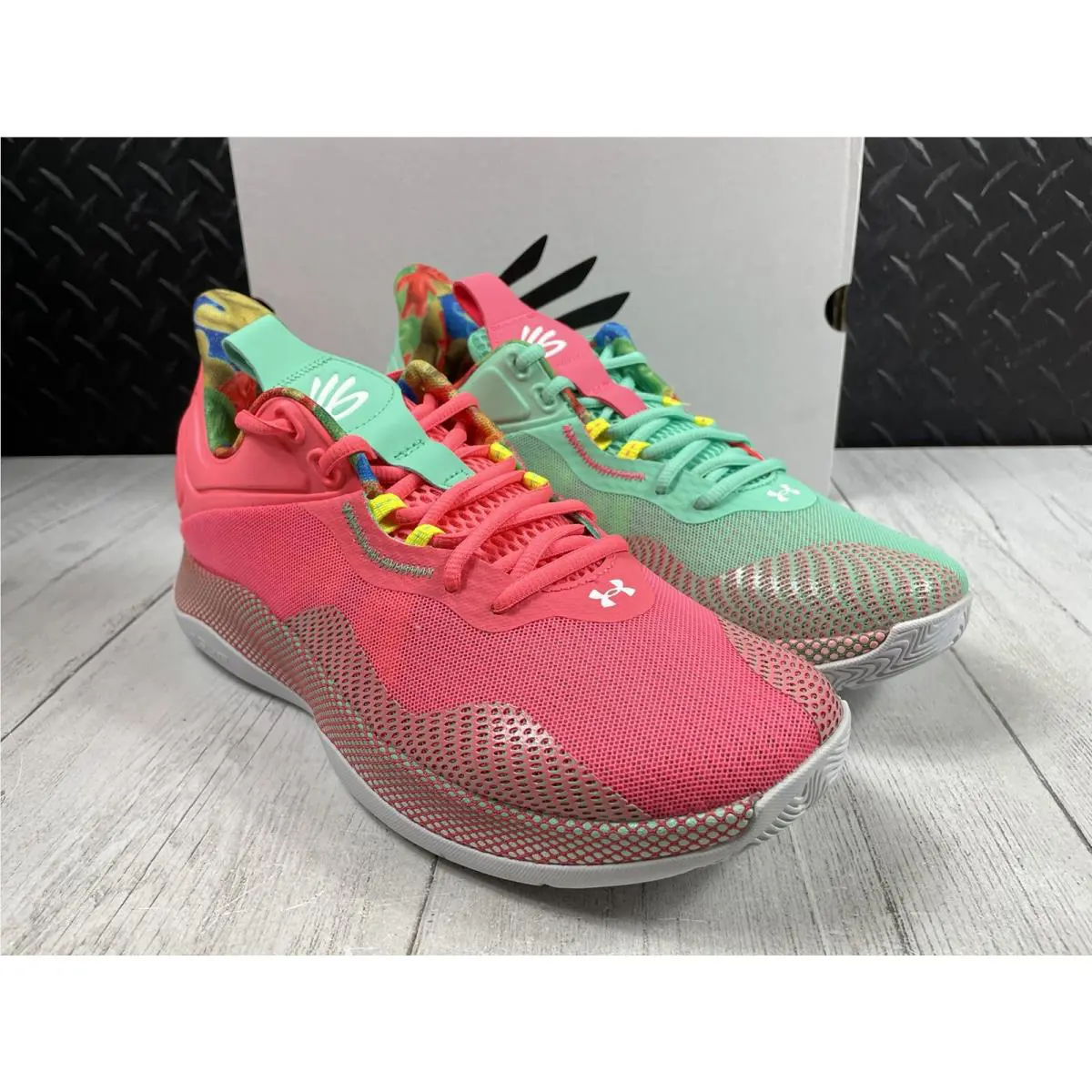 Under Armour shoes - Under armour Curry 2 - Curry - 3025636-001 - Multicolor (UPC: 0196039714916) 1