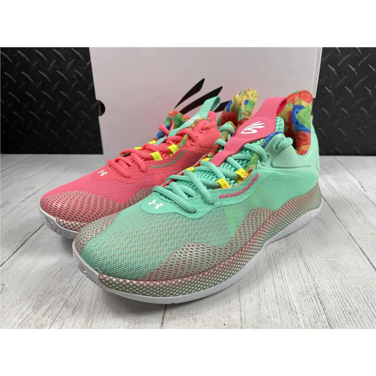 Under Armour shoes - Under armour Curry 2 - Curry - 3025636-001 - Multicolor (UPC: 0196039714916) 3