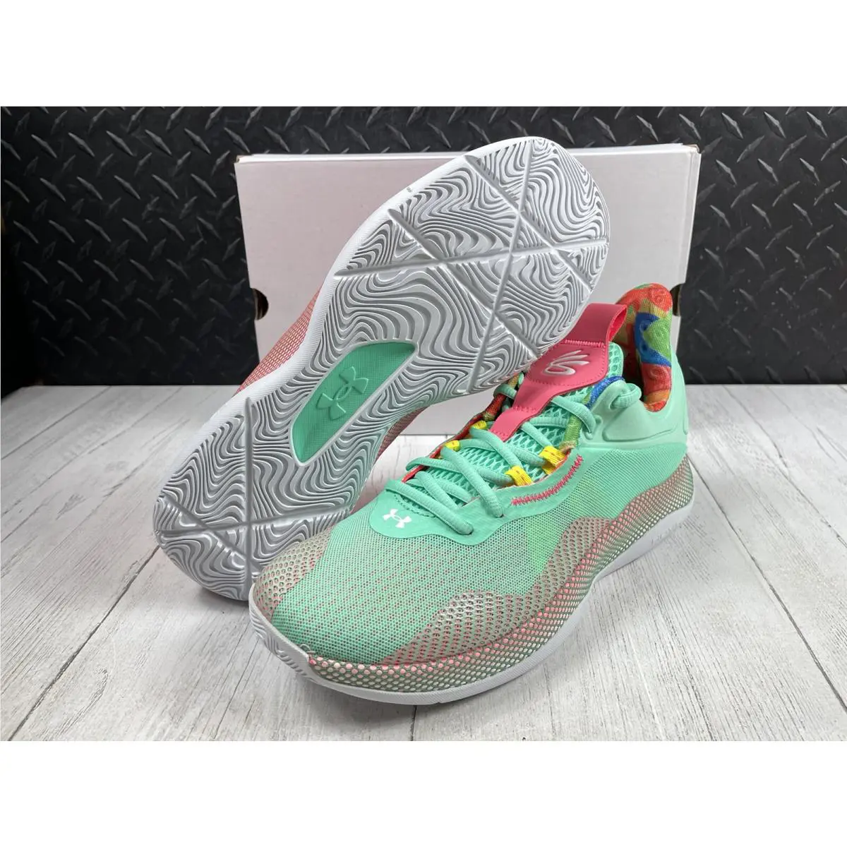Under Armour shoes - Under armour Curry 2 - Curry - 3025636-001 - Multicolor (UPC: 0196039714916) 4