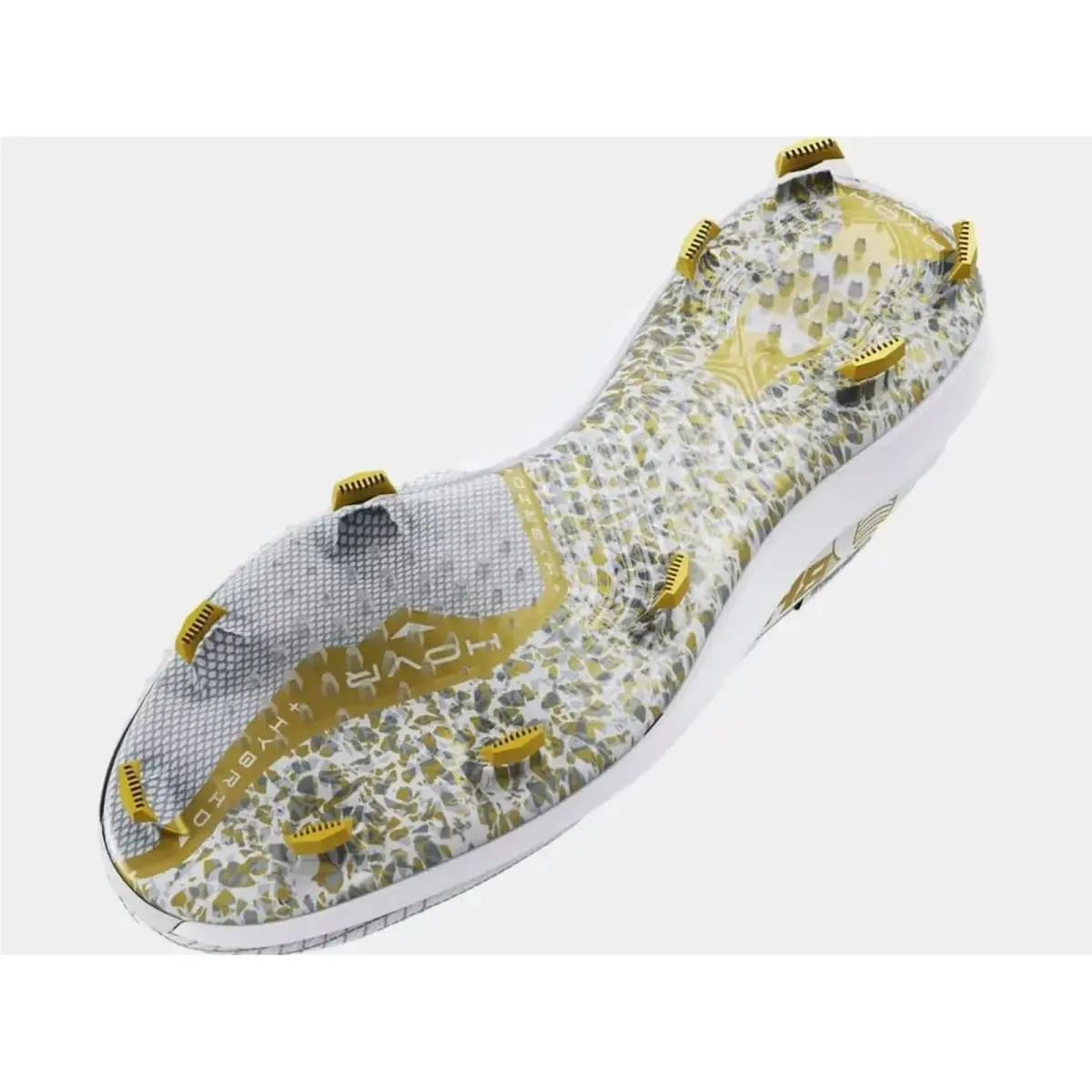 Under Armour shoes - UA Harper 7 - Harper - 3025585-100 - White & Gold (UPC: 195253681332) 2